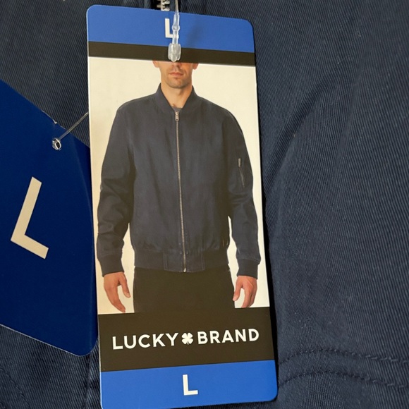 BRAND NEW W/TAGS MEN’S LUCKY BOMBER JACKET/COAT - Picture 2 of 7